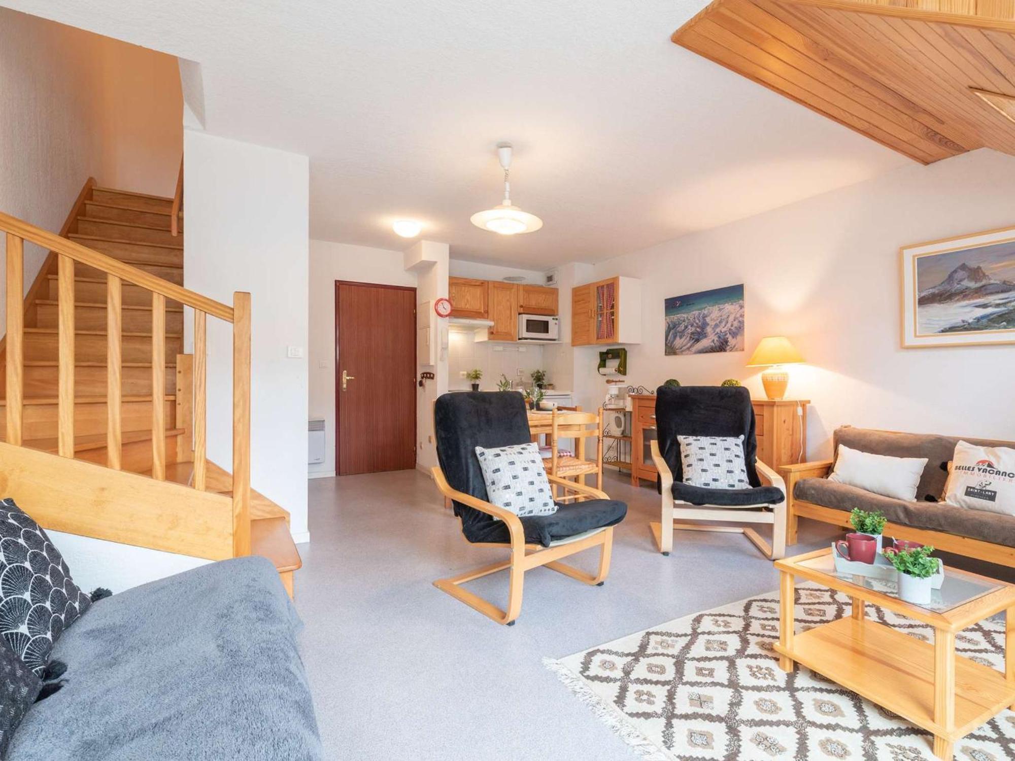 Duplex Confortable Avec 2 Chambres, Balcon Et Parking A Saint Lary Village, Proche Des Thermes Et Telecabine - Fr-1-296-336 Exterior photo